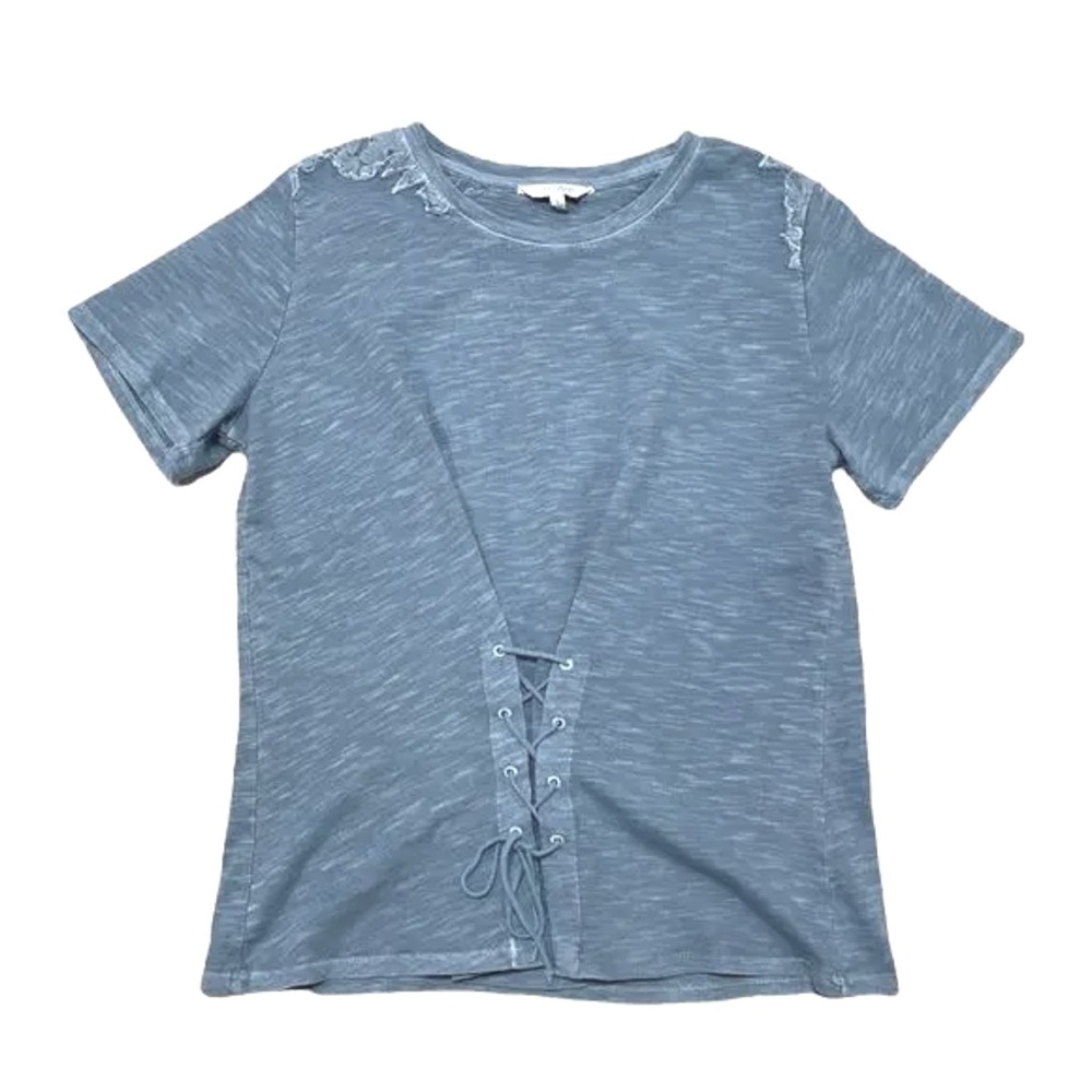Lucky Brand Corset Tee Size Small